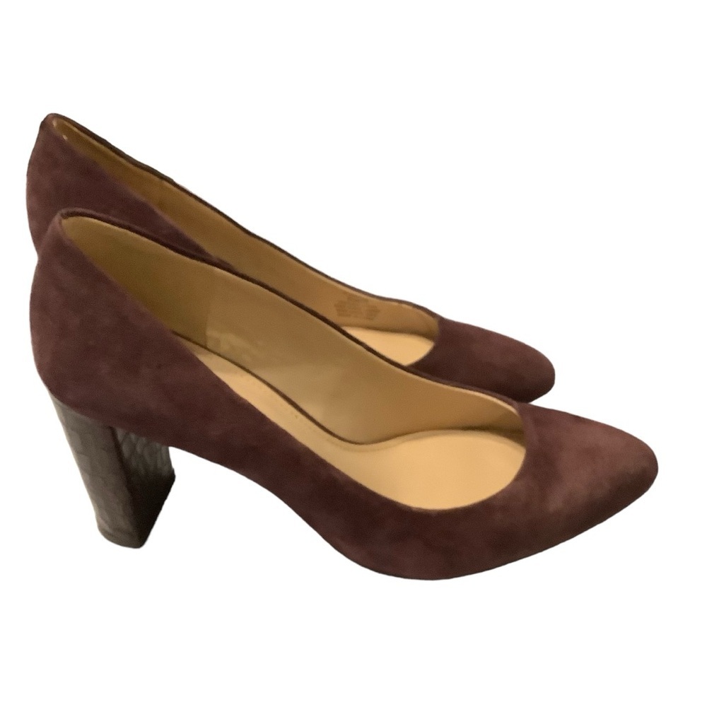 essex lane marron pumps size‎ 8.5